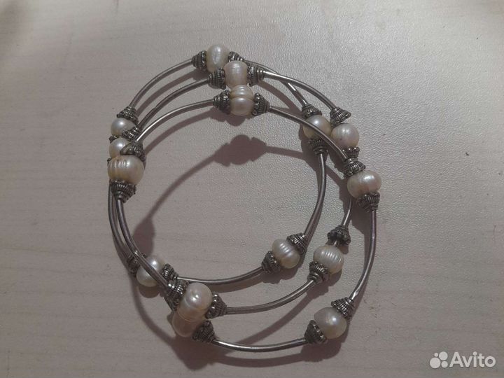 Браслет жемчуг