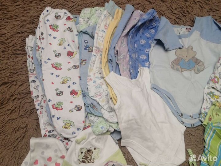 Ползунки, подгузники