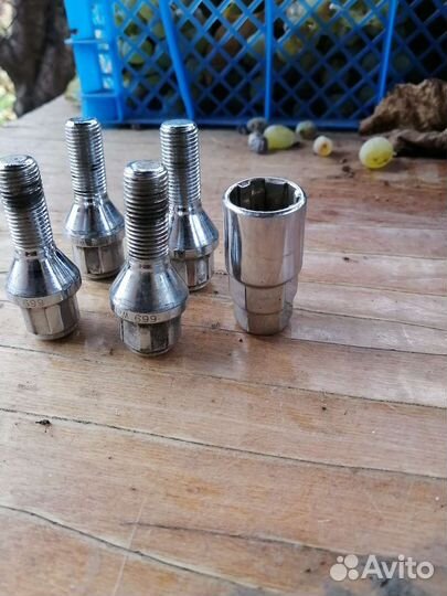 Болты секретки на колеса ваз