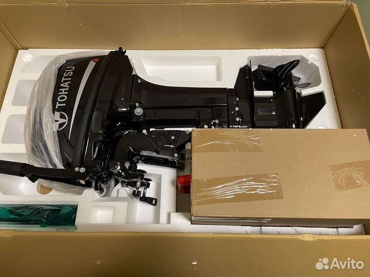 Чистый японец с гарантией-tohatsu M9.9-18 D2 S PRO