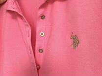 Us polo платье женское XS розовое