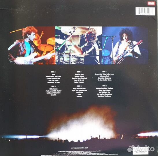 Виниловая пластинка Queen - Rock Montreal & Live Aid (Black Vinyl 3LP)