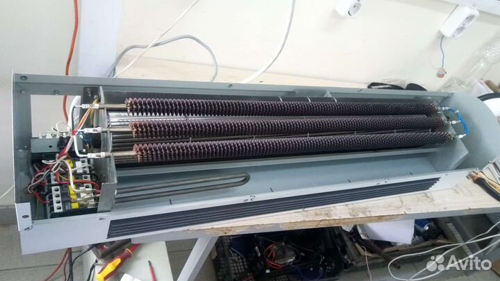 Тепловая завеса электрическая бу