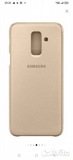 Книжка-чехол для samsung galaxy a6+