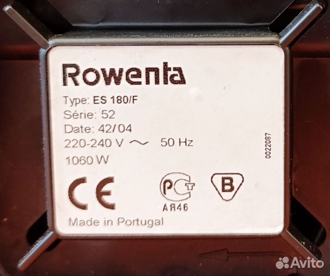 Кофеварка Roweta Adagio ES-180 /F рожковая