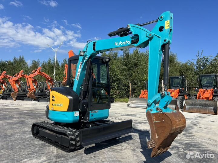 Мини-экскаватор Kubota RX406, 2021