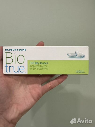 Линзы контактные однодневные Bio True -2.00 10 шт