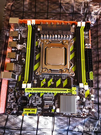 Материнская плата Atermiter X79 с CPU E5 265OV2