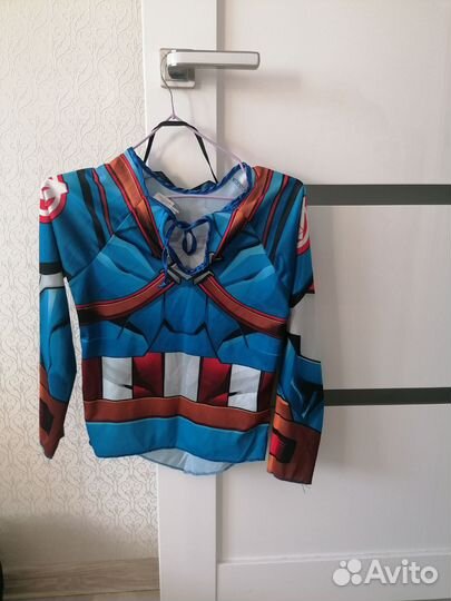 Костюм (кофта и маска) капитана Америки