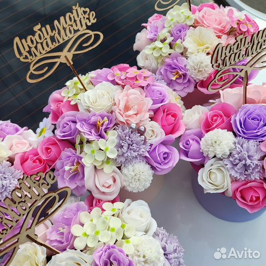 Мыльные букеты ко Дню матери