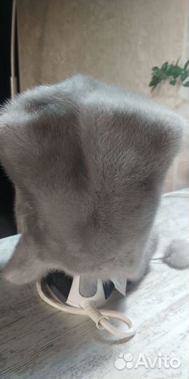 Шапка норковая женская