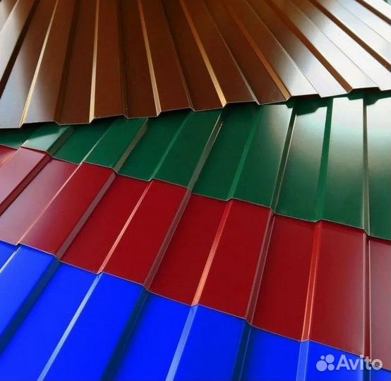 Профнастил для забора выбор цветов