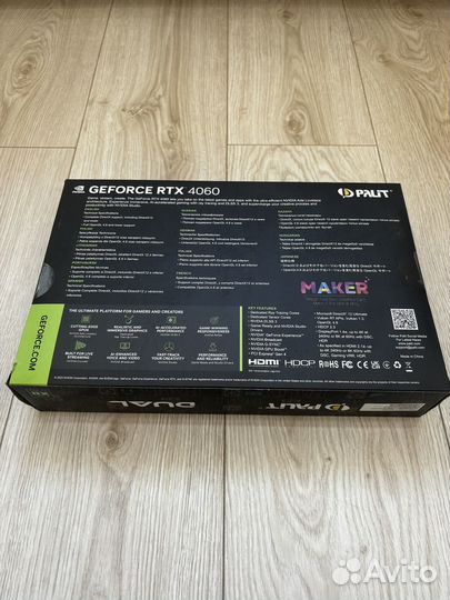 Palit Geforce RTX 4060 Dual OC 8GB