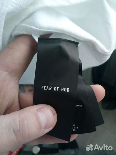 Футболка Fear of God оригинал