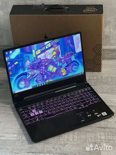 Игровой Asus TUF i5-10300H/ 1650Ti/ 16GB/ 144Hz