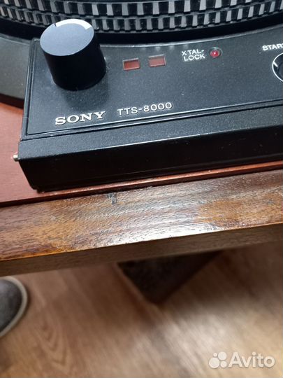 Проигрыватель винила sony tts-8000