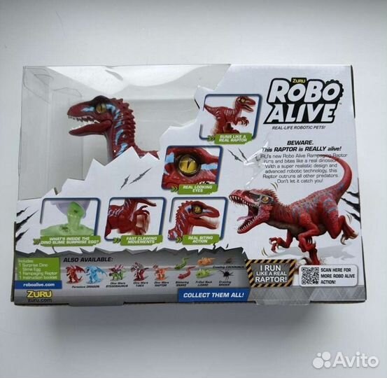 Pобо-динозавр Zuru Robо Alivе Raрtоr