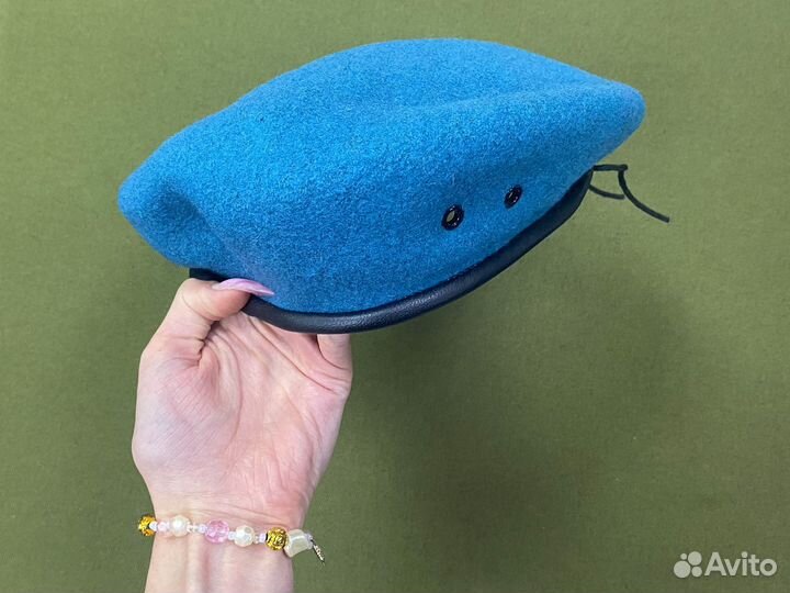 Берет голубой вдв