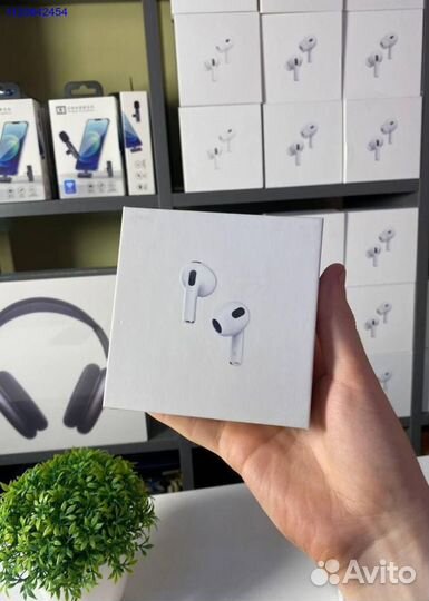 Airpods 3 lux оптом