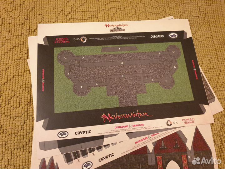 Бумажный конструктор Neverwinter: Strongholds