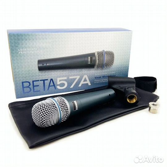 Микрофон shure beta 57a новый