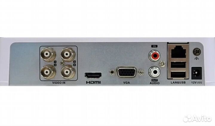 Гибридный видеорегистратор HiWatch DS-H204QA