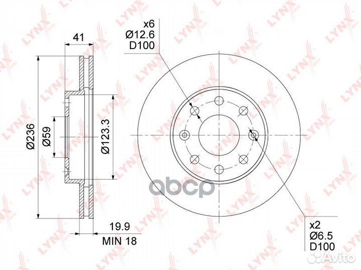Диск тормозной chevrolet lanos/aveo/spark/astra