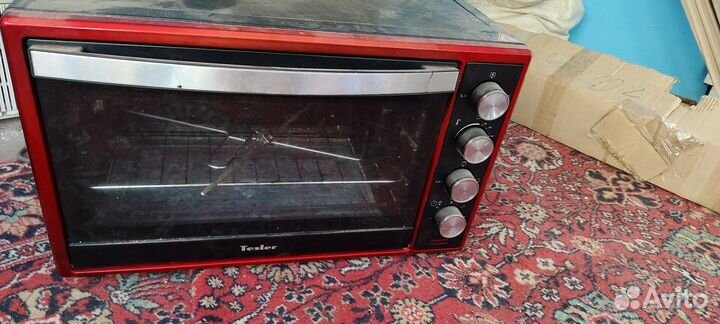 Электрическая печь с грилем