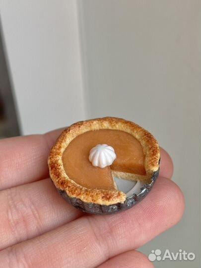 Миниатюрная еда из полимерной глины ручной работы