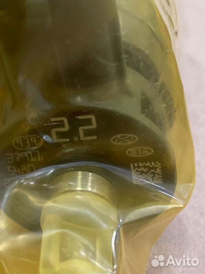 Новая форсунка 2.2TDI euro 6 hyundai Palisade, San