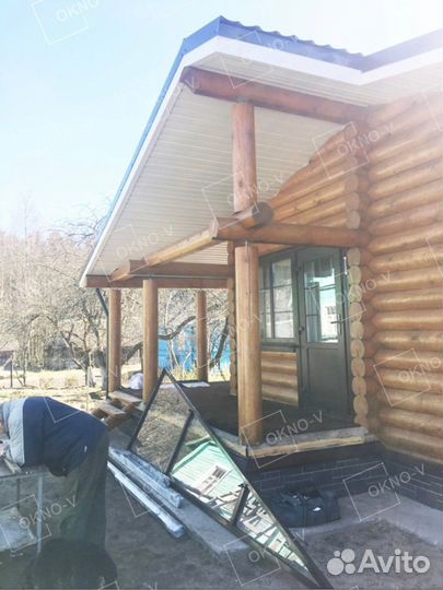 Окна на веранду