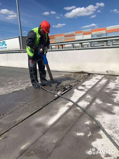 Аренда компрессора с отбойными молотками