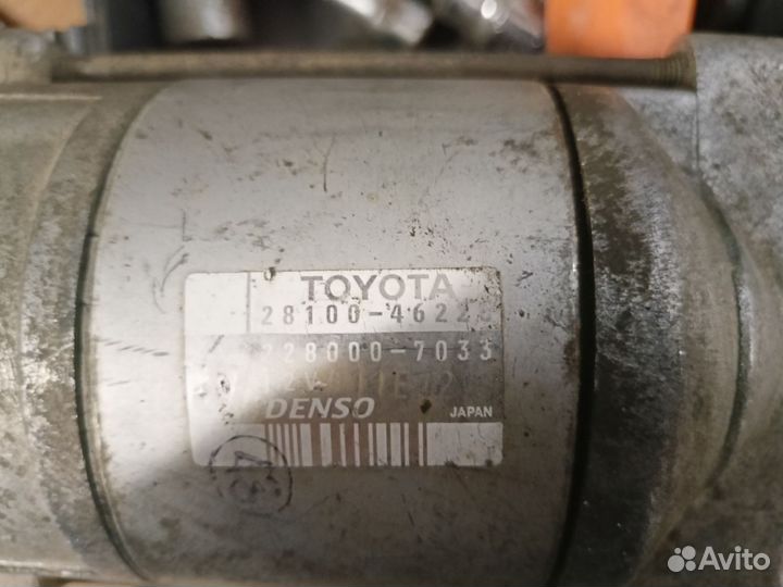 Стартер toyota