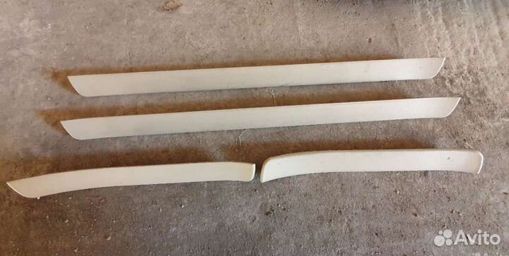 Пластиковые накладки салона Prado 120