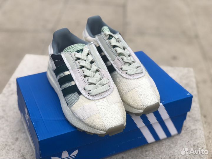 Кроссовки Adidas Retropy E5 White Green