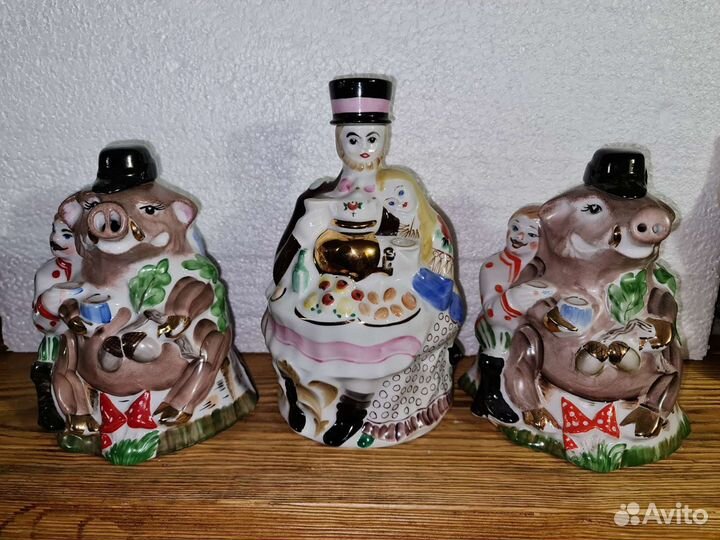 Штоф, графин фарфор