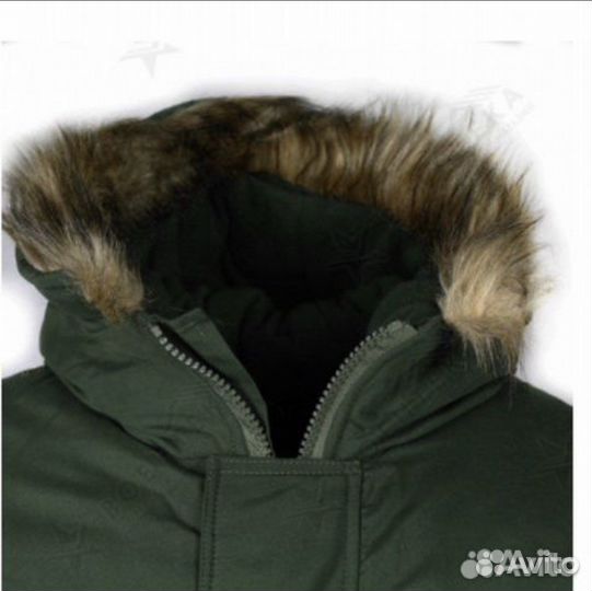 Куртка парка демисезонная офицерская Аляска
