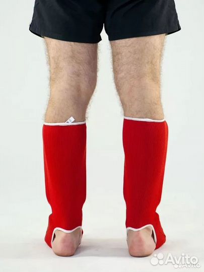 Защита для голени BoyBo красная