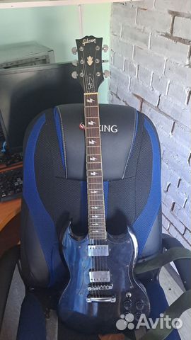 Электрогитара gibson sg ac/dc купить в Хабаровске | Хобби и отдых | Авито