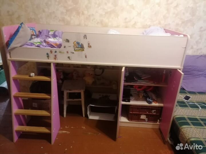 Детская кровать чердак