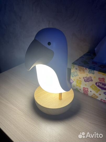 Светильник ночник тукан