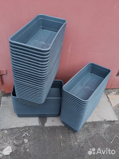 Ящик пластиковый для рассады(особопрочные)