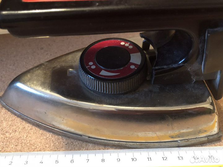 Утюг дорожный СССР (со знаком качества) 16 см