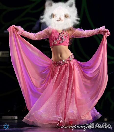 Костюм для восточного танца на девочку 6-8 лет