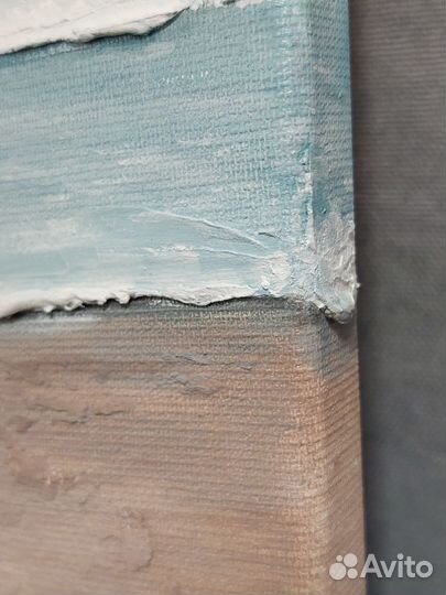 Картина на холсте Голубое Прекрасное