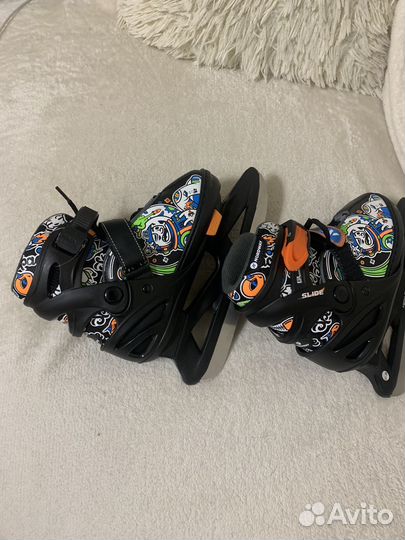 Коньки детские раздвижные