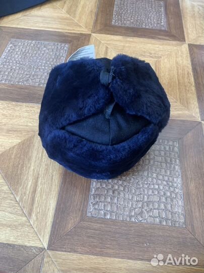 Шапка ушанка зимняя Полиции мвд уставная