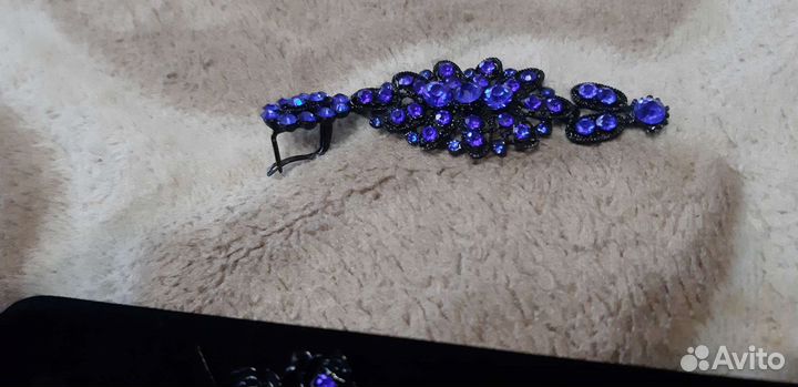 Набор серьги с колье