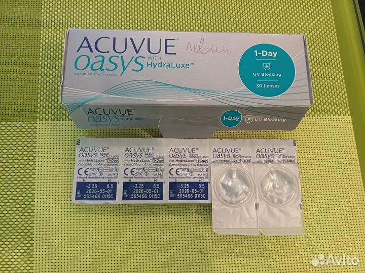 Линзы acuvue oasys