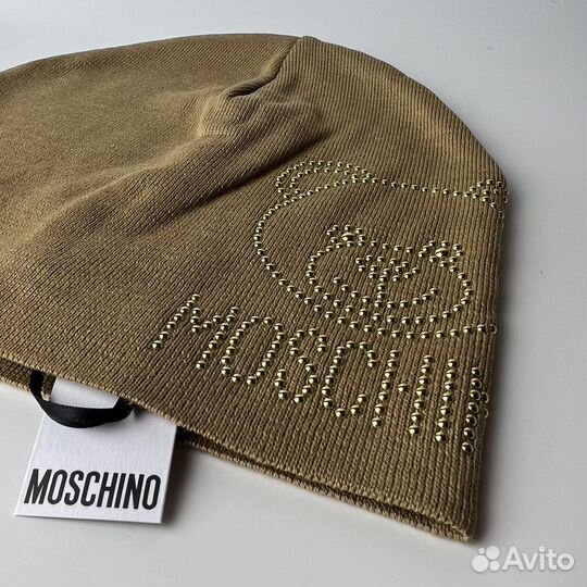 Moschino шапка новая оригинал шерсть